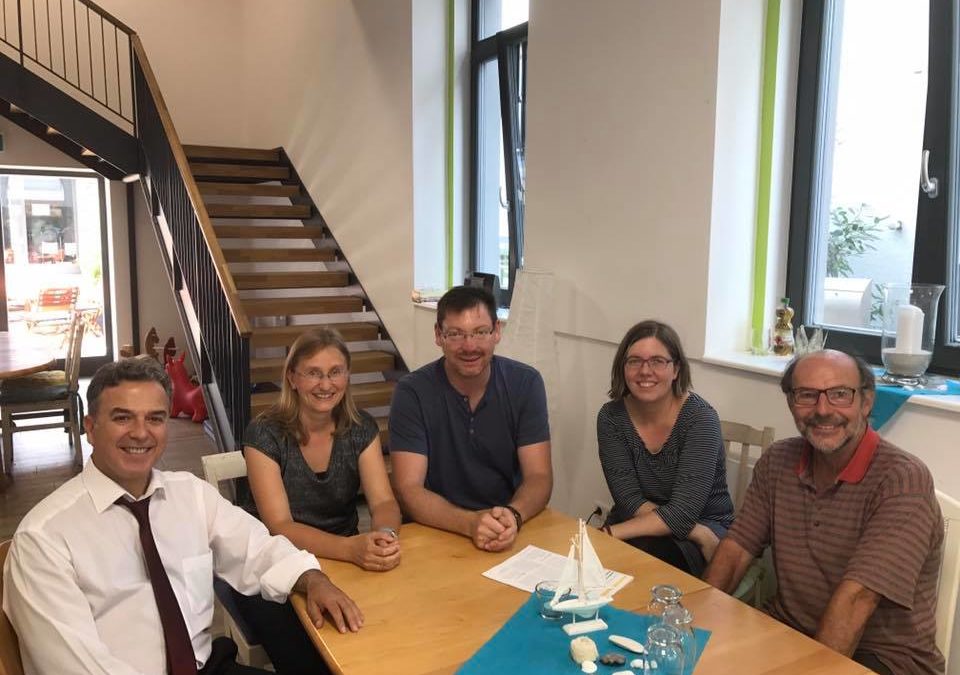 Hoher Besuch im Familienzentrum zeigte sich beeinruckt